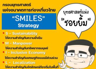 รู้จักยัง? “ยุทธศาสตร์แห่งรอยยิ้ม (SMILES)” ของนายกฯ เพื่ออนาคตการท่องเที่ยวไทย