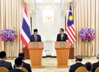 นายกฯ ไทย-มาเลเซีย แถลงร่วม มุ่งพัฒนาพื้นที่ชายแดนเป็น “แผ่นดินทอง”